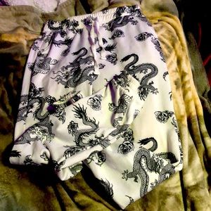 White dragon sweats